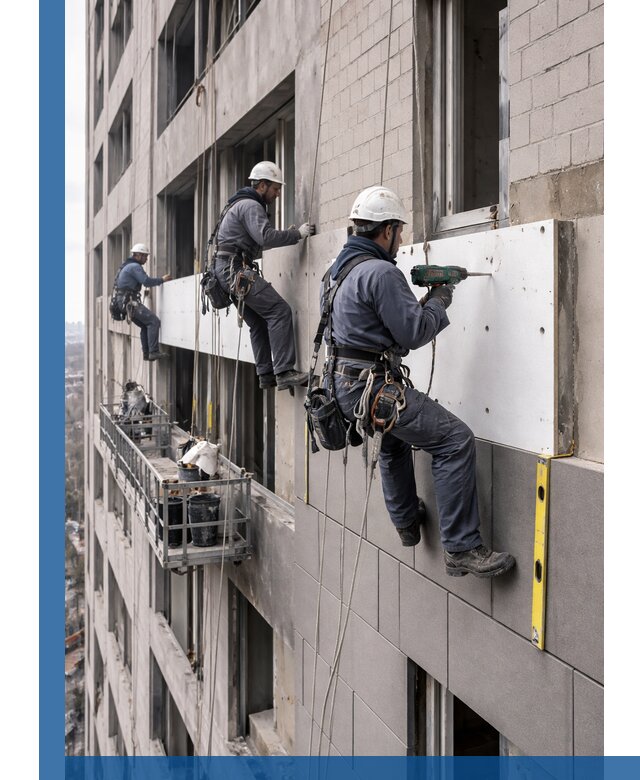 Монтаж фасадных термопанелей высокого качества в Лесозаводске