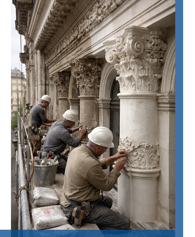 Реставрация фасадной лепнины в Лесозаводске от 2585 р. | ВЫСОТНИК-Лсз