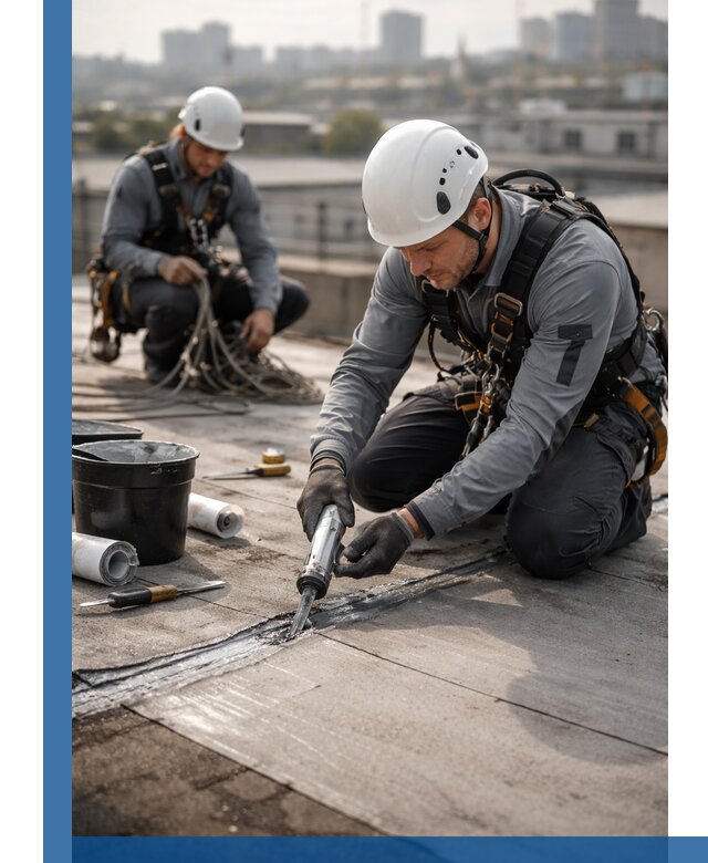 Аварийное и капитальное устранение протечек кровли в Лесозаводске