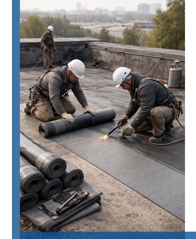 Монтаж мягкой кровли в Лесозаводске профессионально и надежно