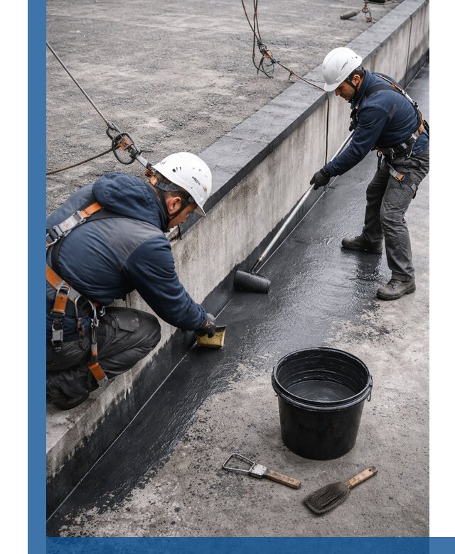 Гидроизоляция кровли жидкой резиной профессионально в Лесозаводске