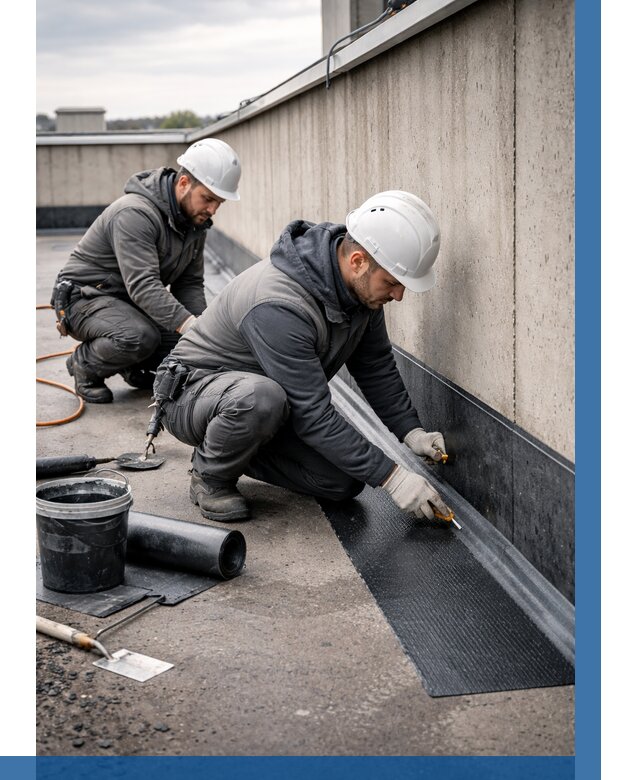 Гидроизоляция примыканий на кровле в Лесозаводске от 930 р. | ВЫСОТНИК-Лсз