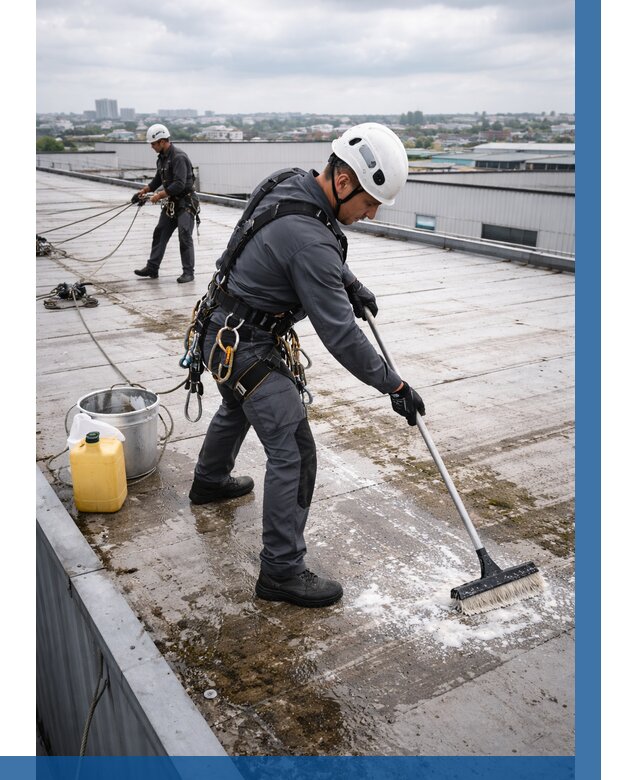 Очистка крыши по графику в Лесозаводске от 7754 р. | ВЫСОТНИК-Лсз