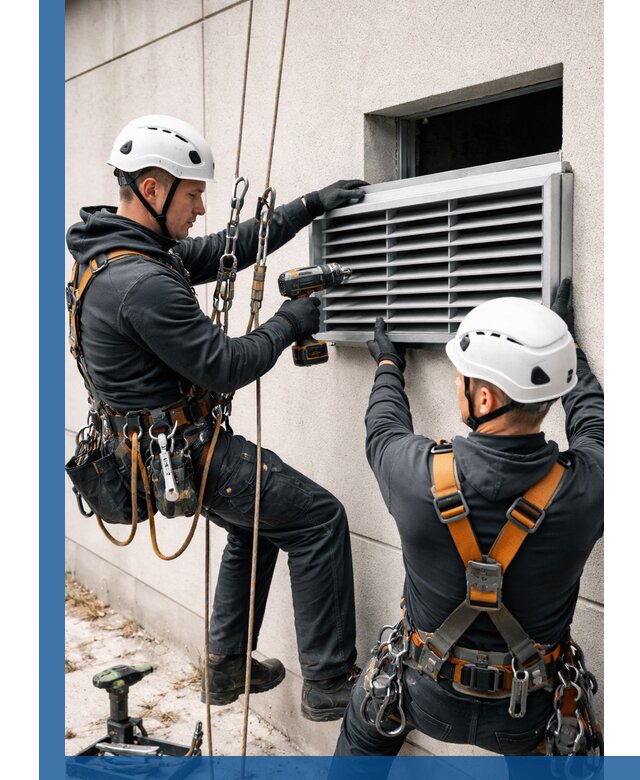 Монтаж вентиляционных решеток в Лесозаводске профессиональный сервис