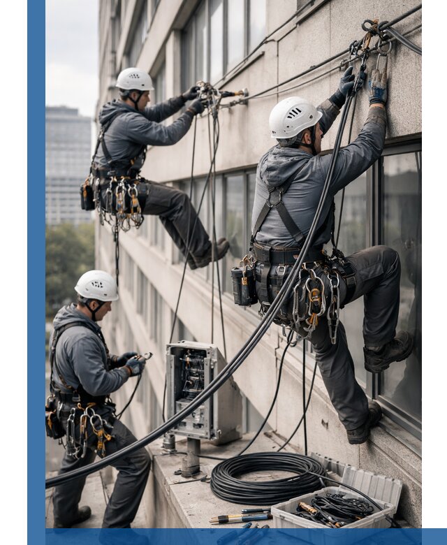 Прокладка оптоволоконного кабеля в Лесозаводске под ключ с тестированием