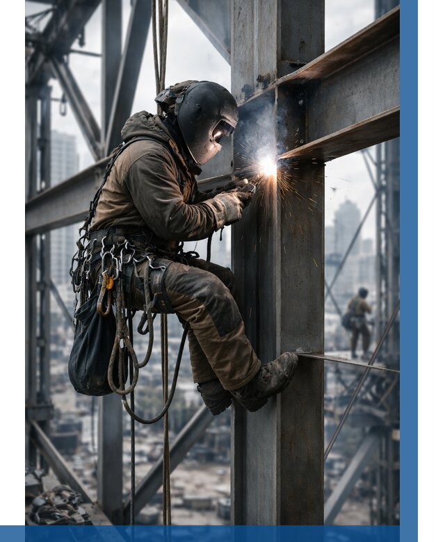 Высотные сварочные работы в Лесозаводске от 3618 р. | ВЫСОТНИК-Лсз