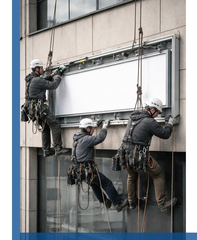 Профессиональный монтаж светового короба под ключ в Лесозаводске