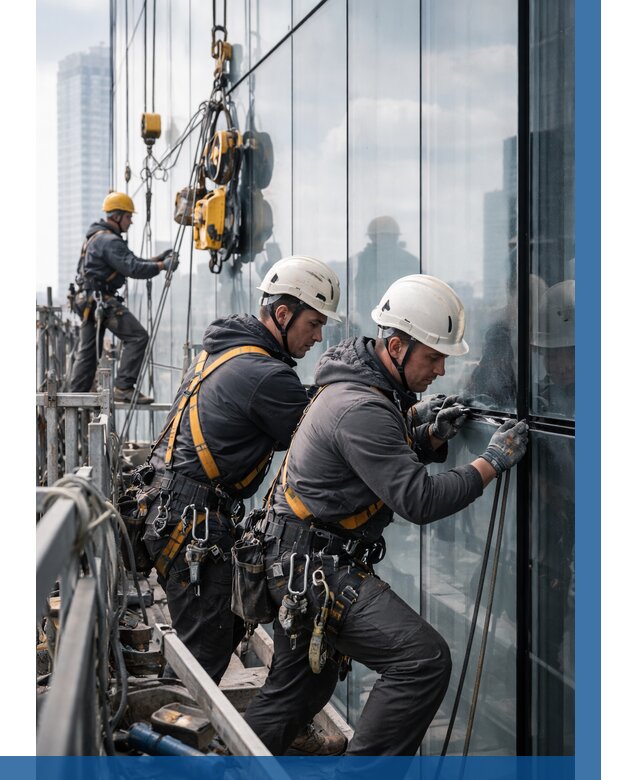 Структурное остекление фасадов в Лесозаводске от 9821 р. | ВЫСОТНИК-Лсз