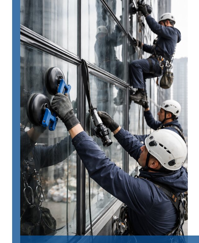 Радиусное остекление фасадов под ключ в Лесозаводске с гарантиями