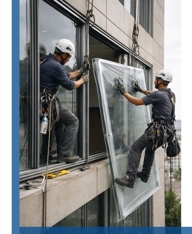 Профессиональная замена стекла в витраже в Лесозаводске с гарантией