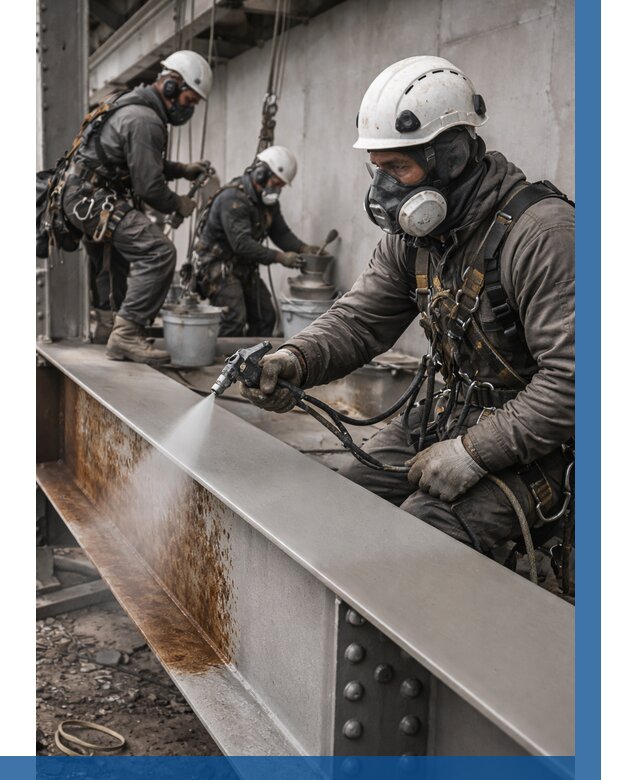 Антикоррозионная покраска металла в Лесозаводске от 724 р. | ВЫСОТНИК-Лсз