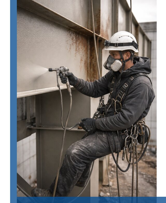 Антикоррозионная покраска металлических конструкций в Лесозаводске