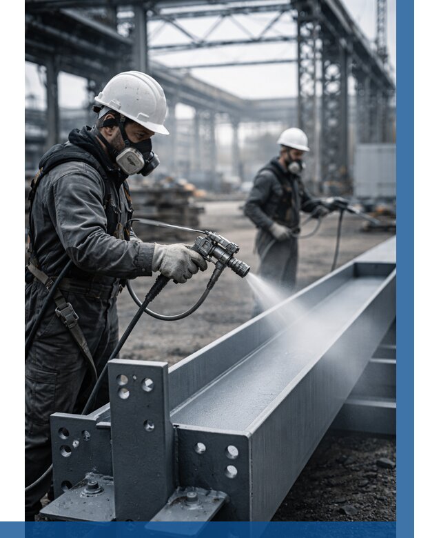 Антикорроз. обработка металлоконстр. в Лесозаводске от 465 р. | ВЫСОТНИК-Лсз