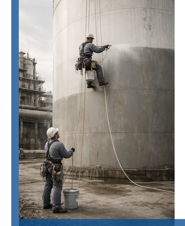 Покраска стальных резервуаров и емкостей в Лесозаводске профессионально