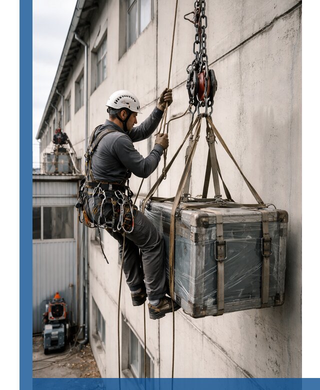 Подъем грузов на высоту в Лесозаводске для промышленных объектов