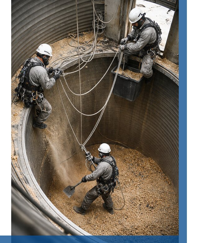 Чистка зерновых бункеров в Лесозаводске от 12406 р. | ВЫСОТНИК-Лсз