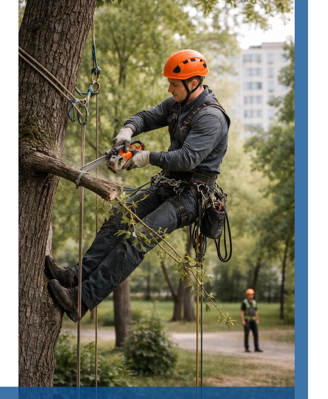 Санитарная обрезка деревьев в Лесозаводске от 5169 р. | ВЫСОТНИК-Лсз