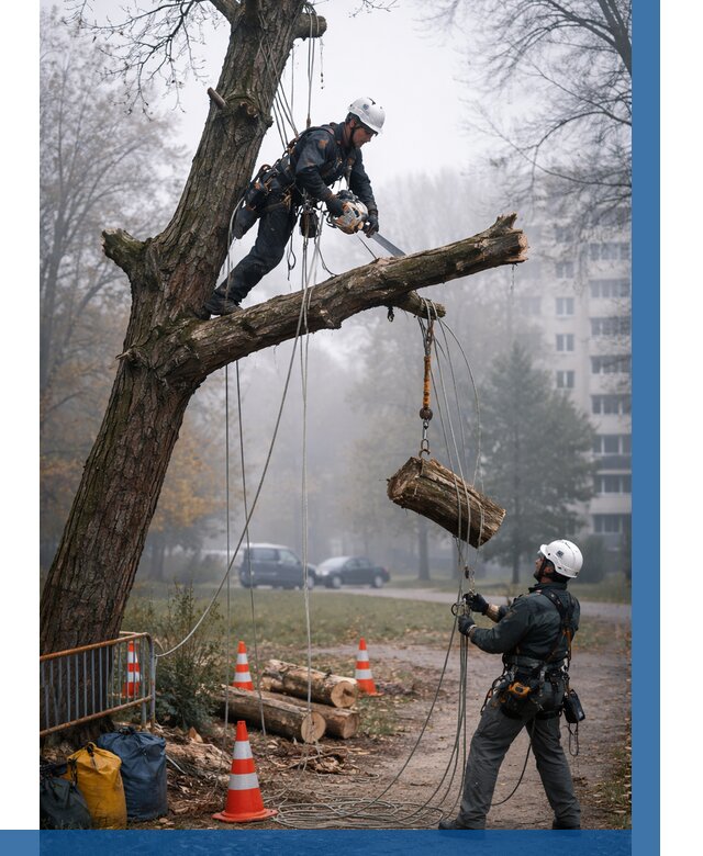 Удаление аварийных деревьев в Лесозаводске от 15507 р. | ВЫСОТНИК-Лсз