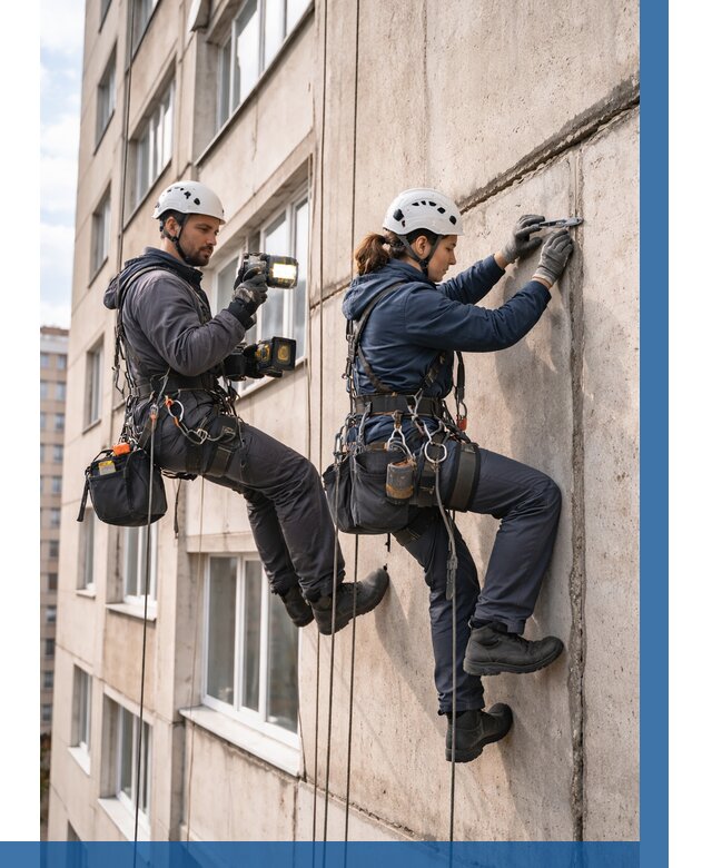 Обследование межпанельных швов в Лесозаводске от 1861 р. | ВЫСОТНИК-Лсз