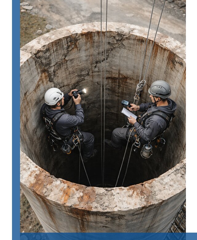 Обследование дымовой трубы: диагностика и оценка состояния в Лесозаводске
